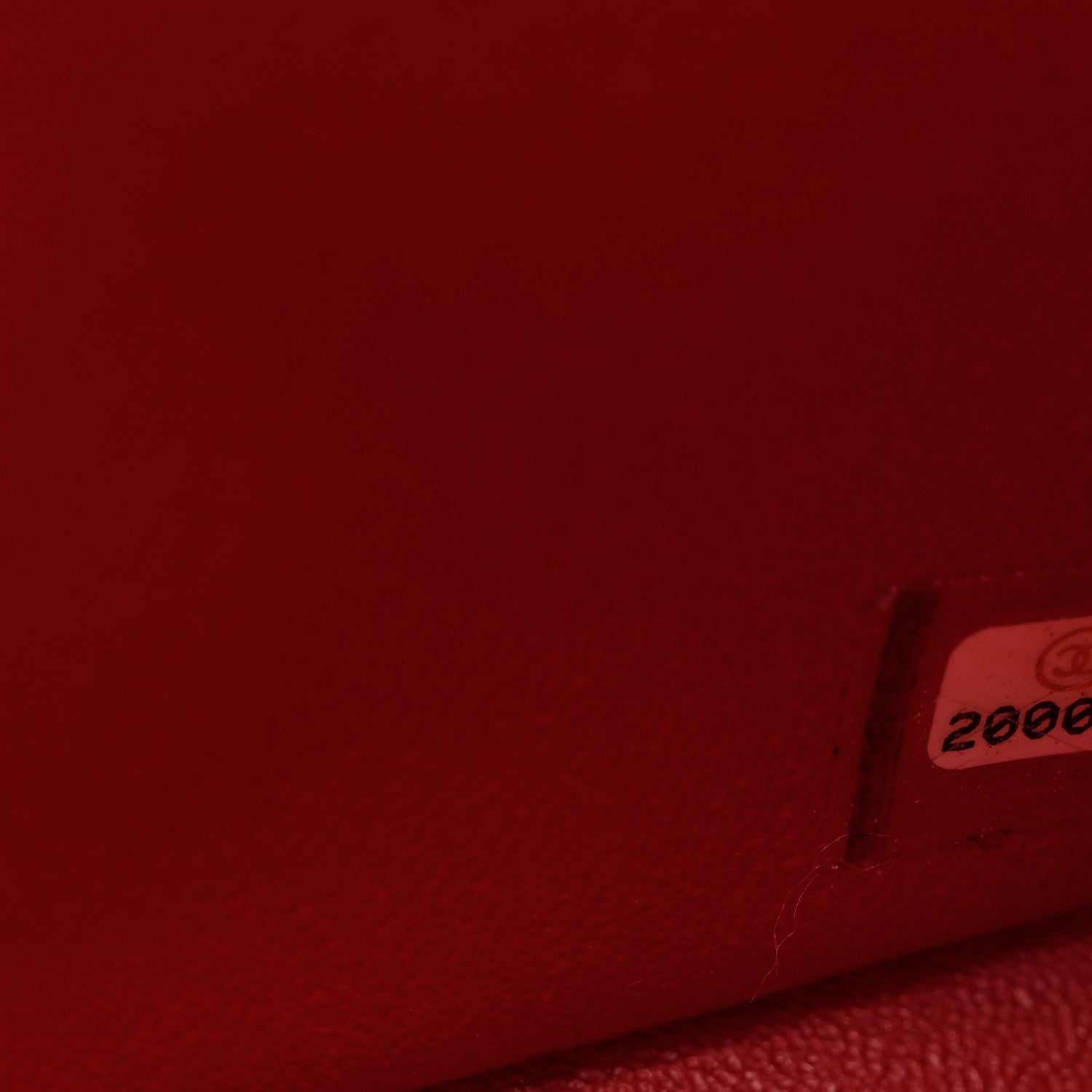 Chanel Lambskin Quilted Mini Square Flap Dark Red 7 of 10