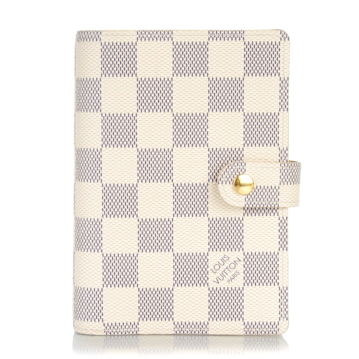 Louis Vuitton Damier Azur Small Ring Agenda Cover 1 of 7