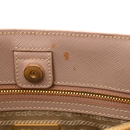 Prada Saffiano Medium Galleria Double Zip Tote Cammeo 12 of 14