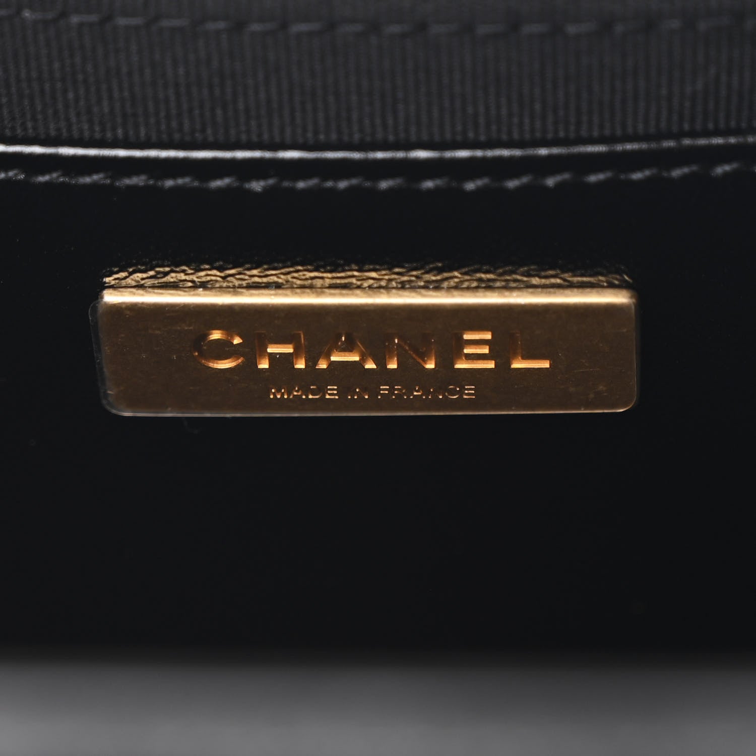 Chanel Shiny Lambskin Quilted Small Cocodoc Top Handle Bag Black 6 of 11