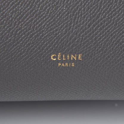 Celine Grained Calfskin Micro Belt Bag Grey 7 of 8