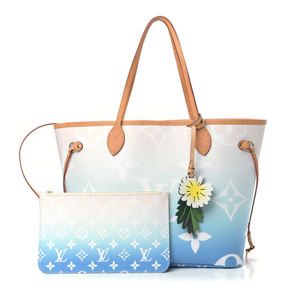 Louis Vuitton Monogram Giant By The Pool Neverfull MM Blue 1 of 4