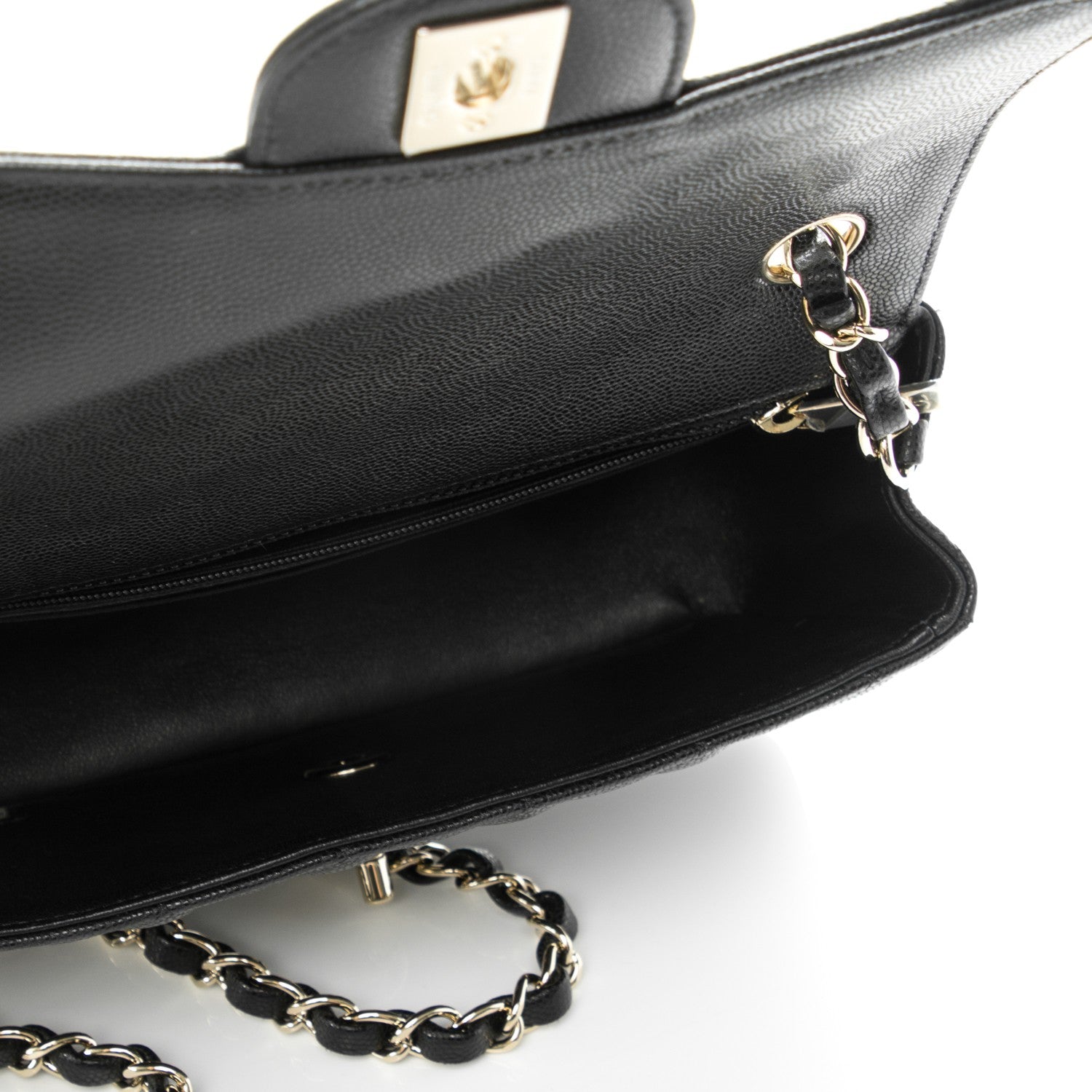 Chanel Caviar Quilted Mini Rectangular Flap Black 5 of 8