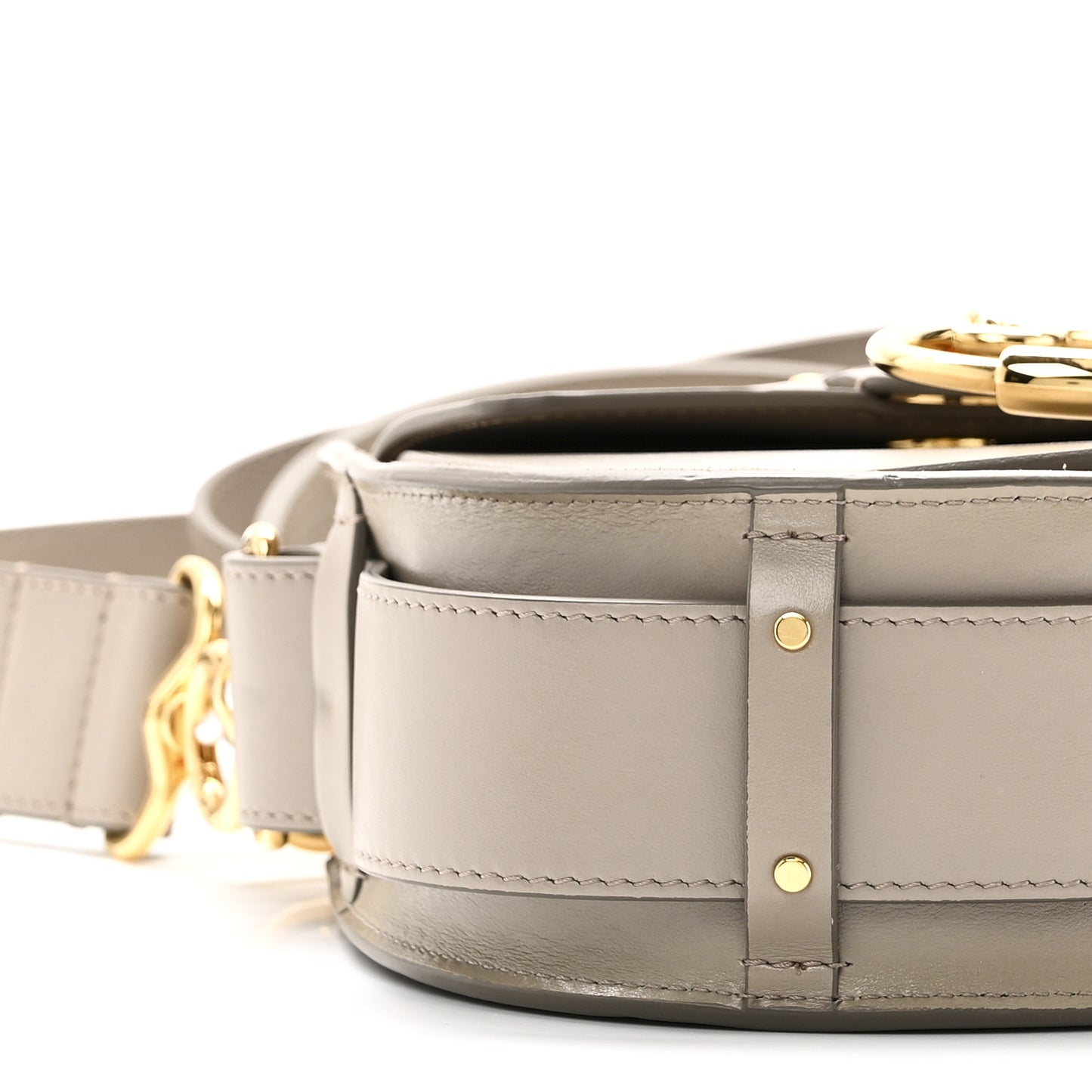 Calfskin Small Tess Bag Motty Grey
