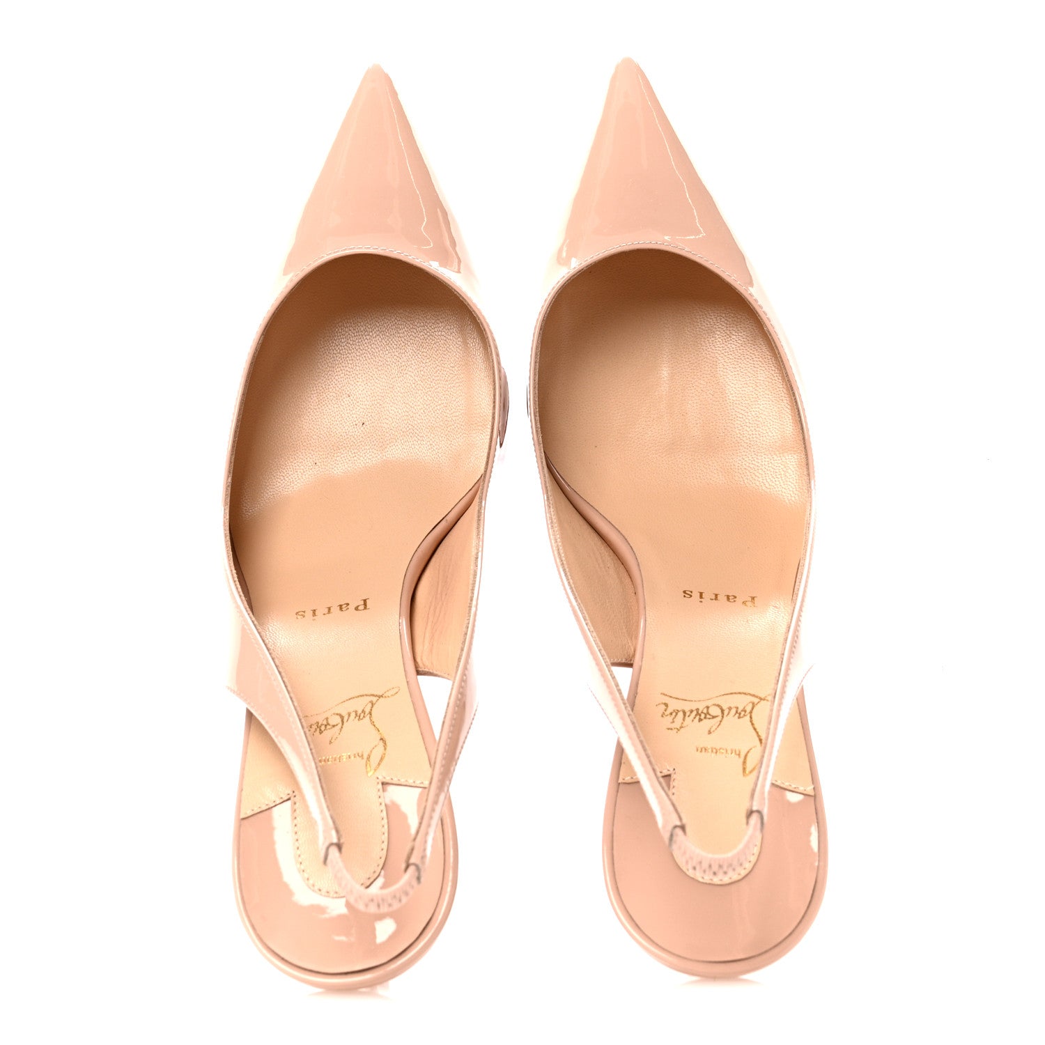 Christian Louboutin Patent Clare Sling 80 Pumps 41.5 Antoinette 2 of 10