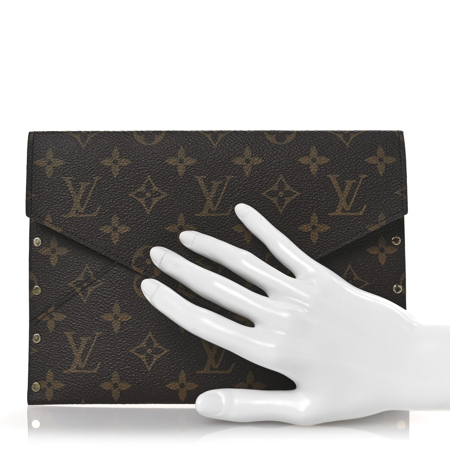 Monogram Rivets Enveloppe