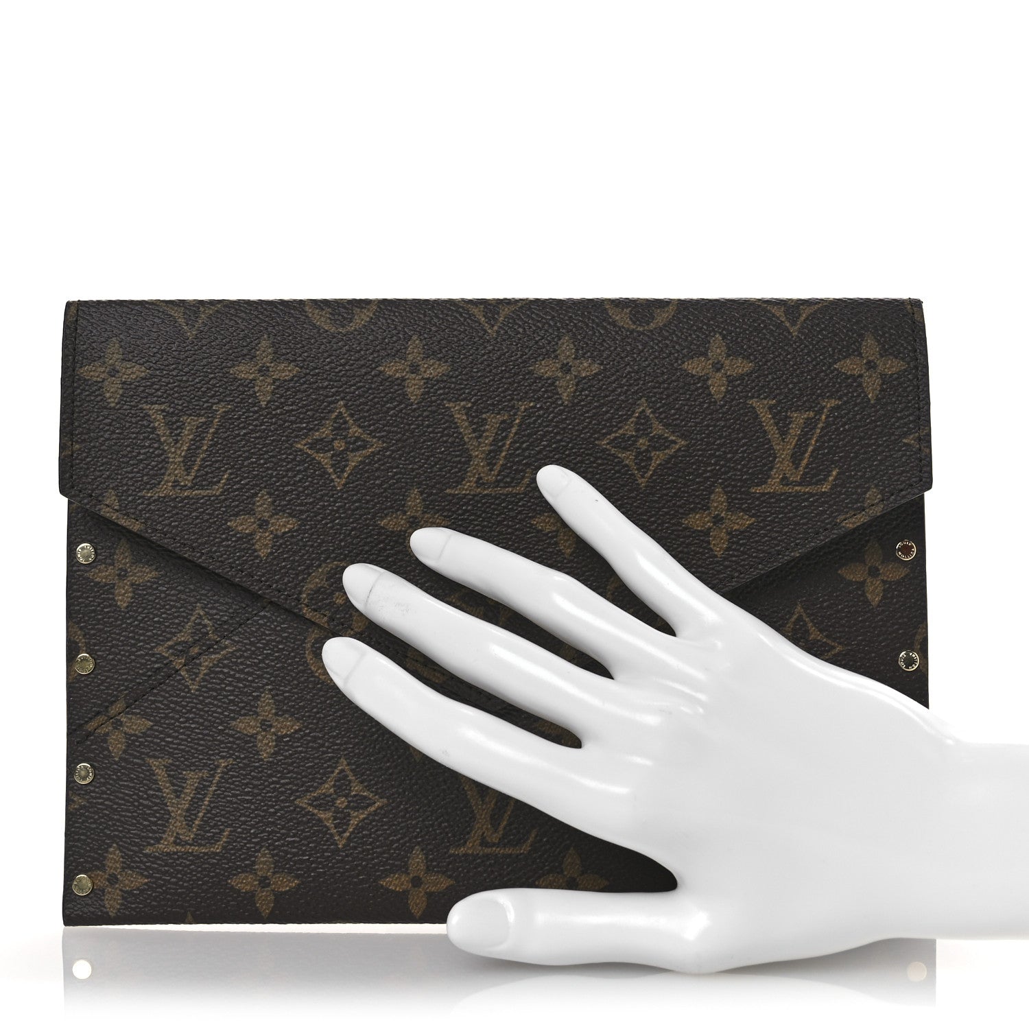 Louis Vuitton Monogram Rivets Enveloppe 2 of 7