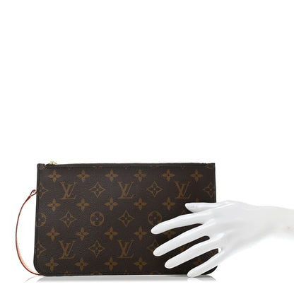 Louis Vuitton Monogram Neverfull MM GM Pochette 5 of 14