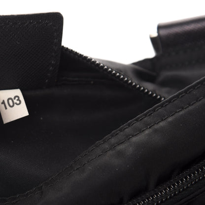 Prada Nylon Vela Small Flat Messenger Bag Black 10 of 10