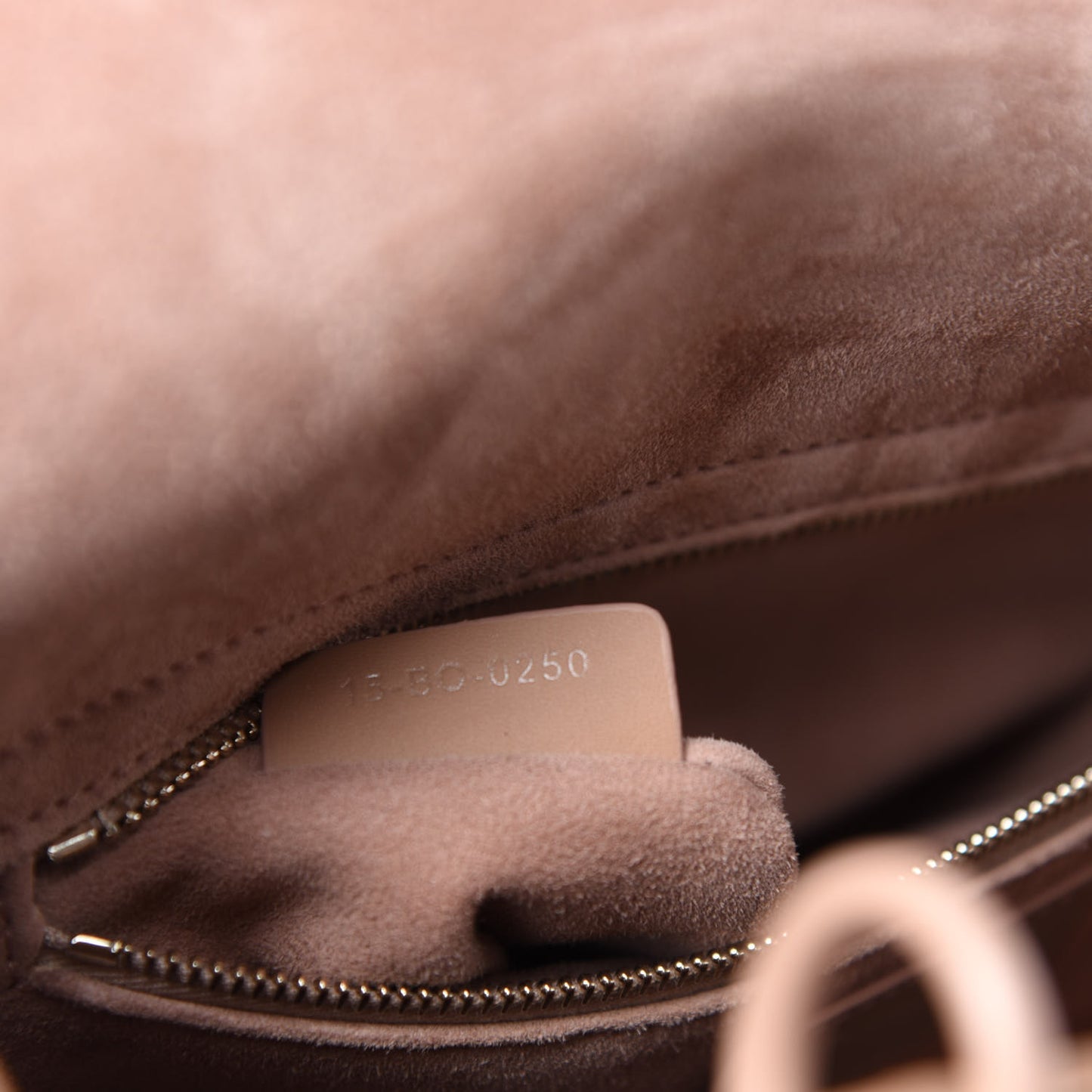 Ultra Matte Calfskin Cannage Medium Lady Dior Beige