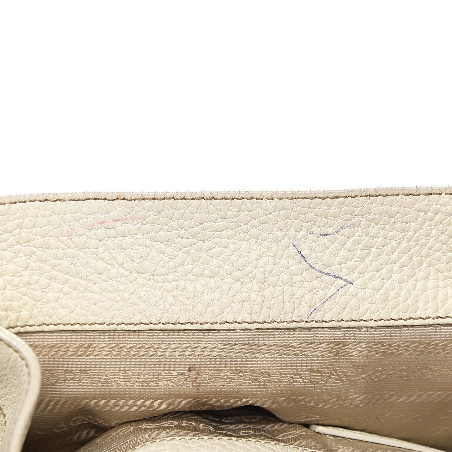 Vitello Daino Hobo Bianco