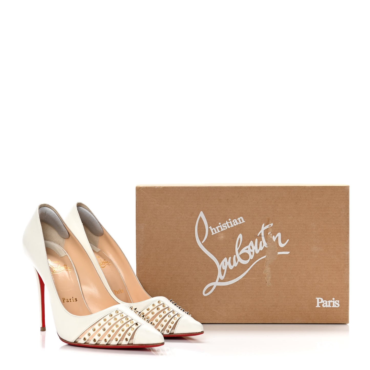 Kid Bareta 100 Pumps 38.5 Neige Light Gold