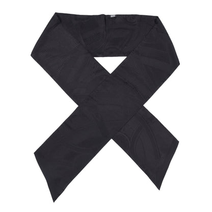 Hermes Silk Cavalcadour Maxi Twilly Black 1 of 4