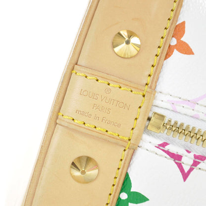 Louis Vuitton Monogram Multicolor Alma White 8 of 9