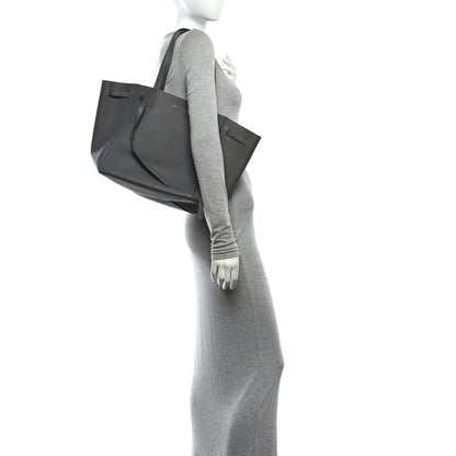 Celine Soft Grained Calfskin Medium Belt Cabas Phantom Grey 2 of 11