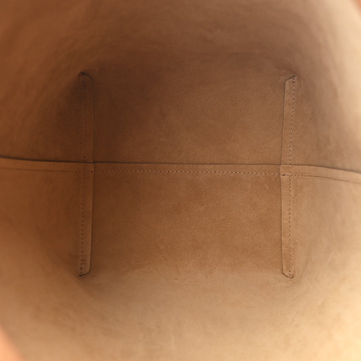 Polished Saddle Calfskin Large N/S Park Tote French Beige