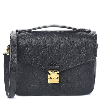 Louis Vuitton Empreinte Pochette Metis Black 1 of 9