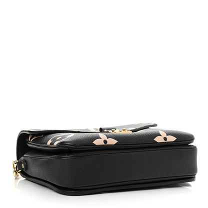 Louis Vuitton Empreinte Monogram Giant Pochette Metis Black Beige 4 of 9