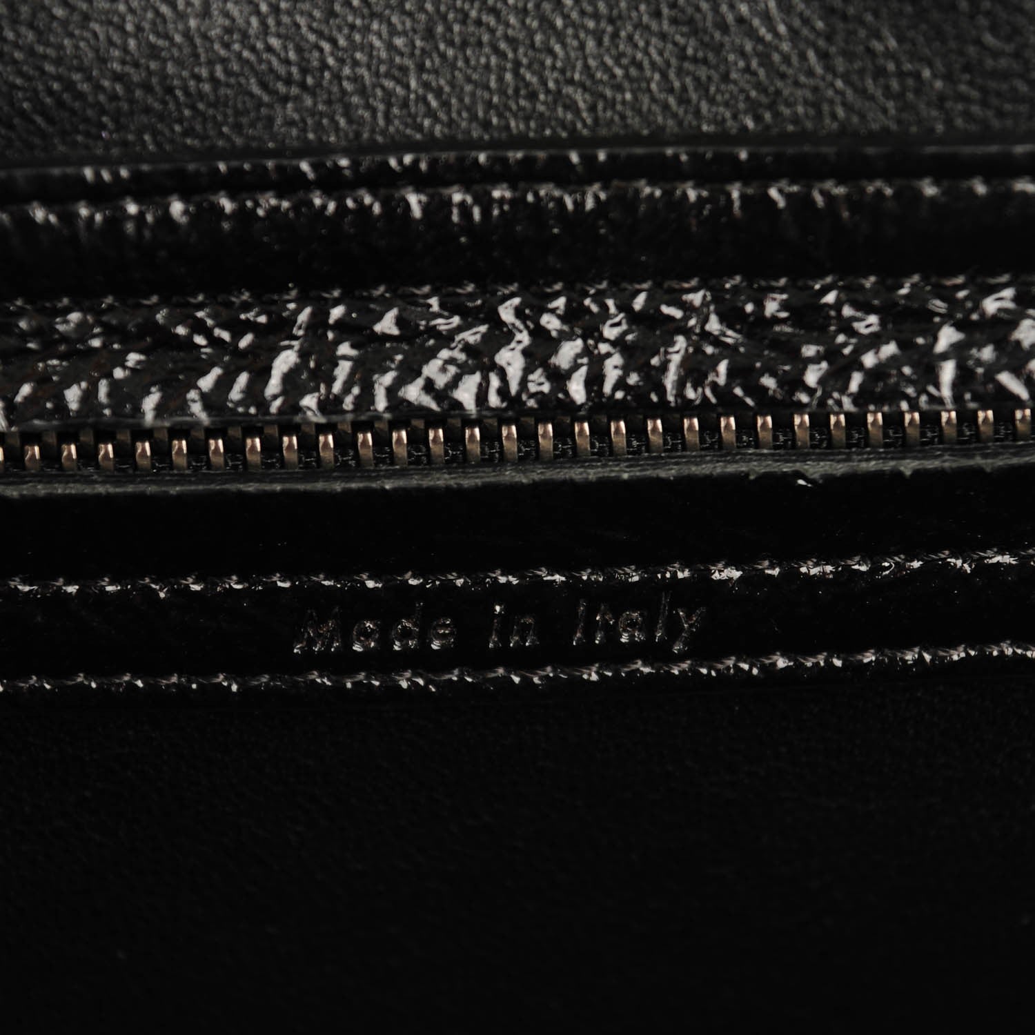 Celine Shiny Goatskin Medium Phantom Luggage Black 6 of 7