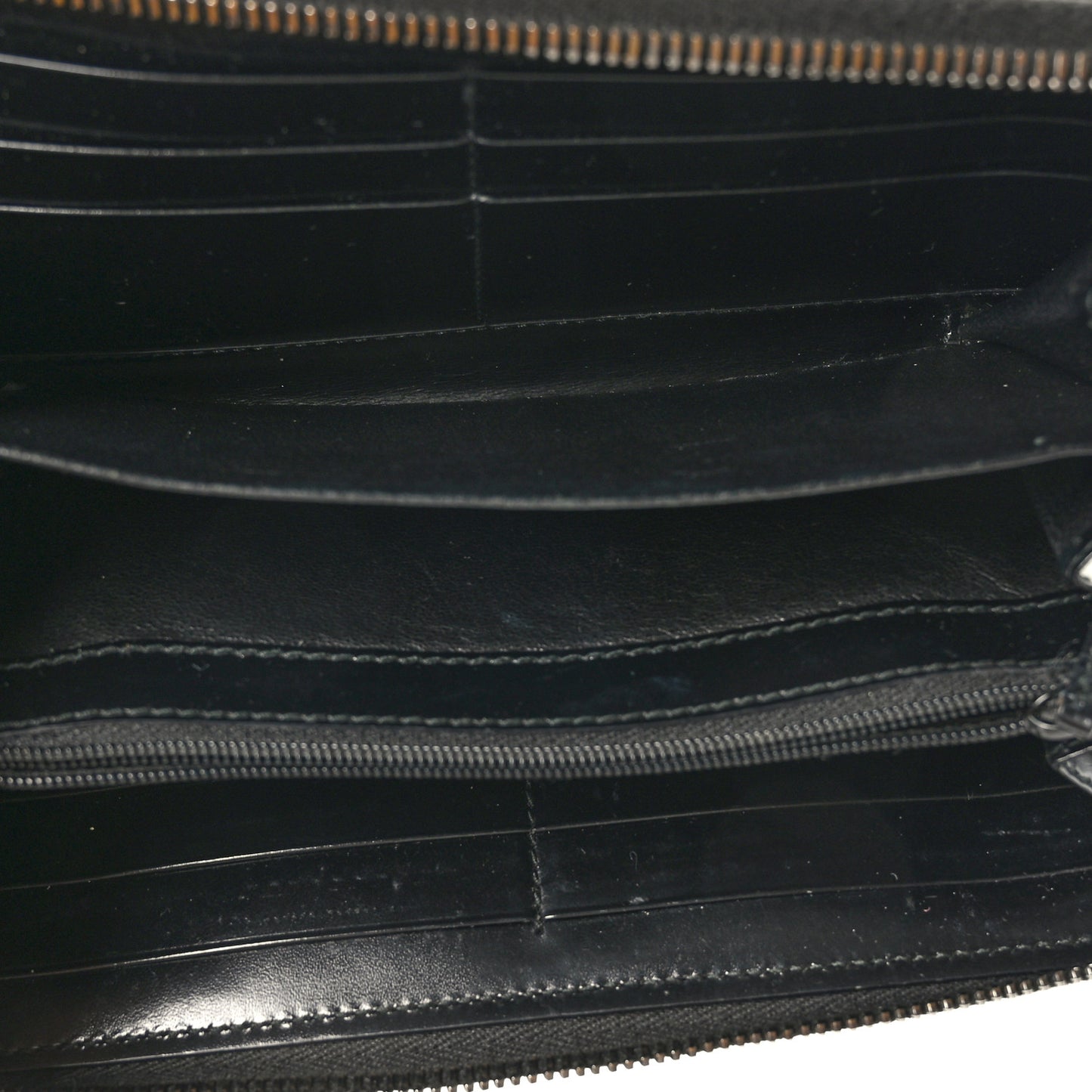Imprime Monogram GG Pierce Zip Around Wallet Black
