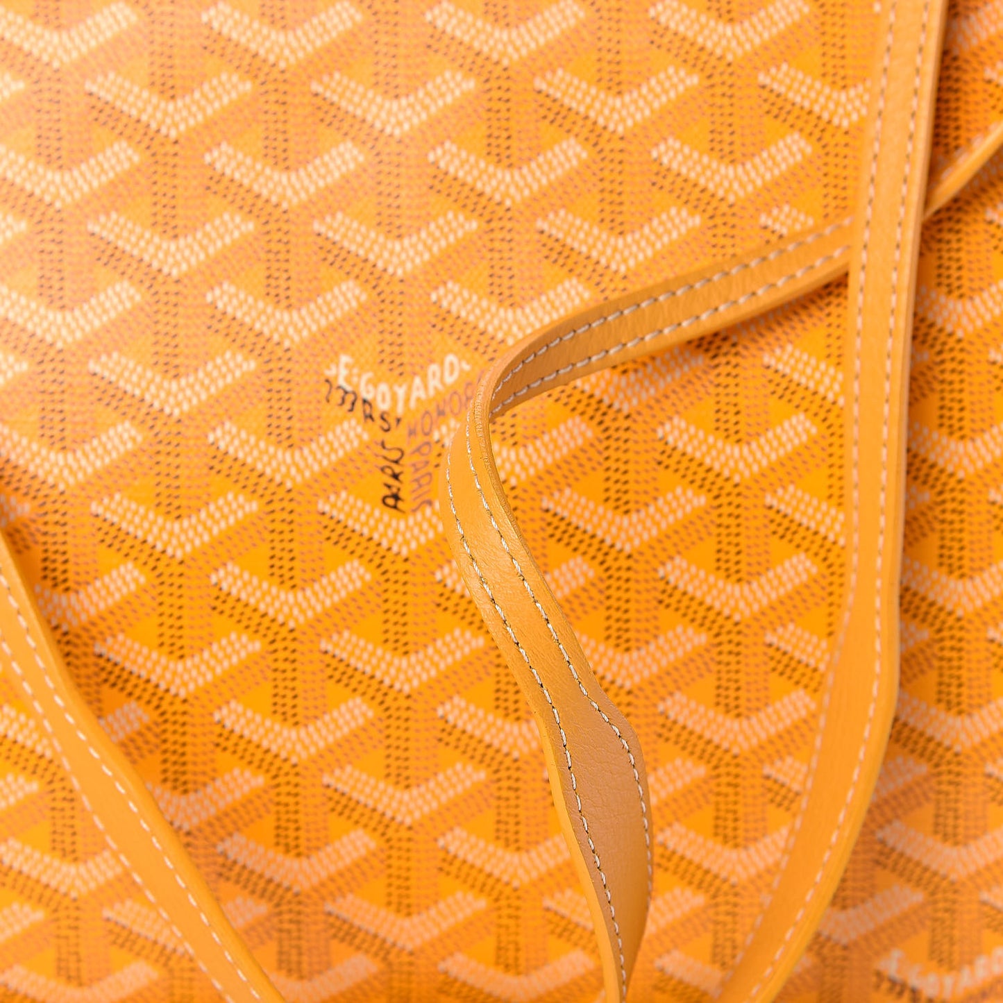 Goyardine Rouette PM Yellow