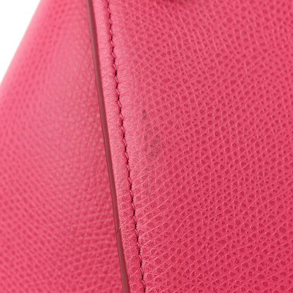 Celine Grained Calfskin Medium Phantom Luggage Fuchsia 17 of 23