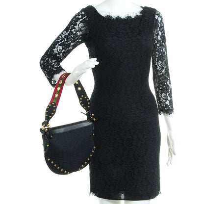Gucci Monogram Pelham Small Shoulder Bag Black 2 of 7