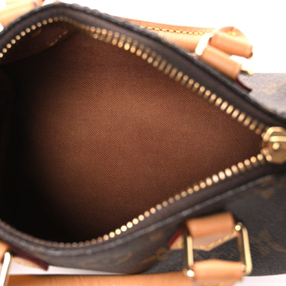 Louis Vuitton Monogram Nano Speedy Bandouliere 5 of 10