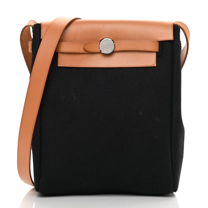 Hermes Toile Vache Calfskin Herbag TPM Natural 1 of 14