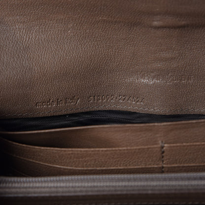 Saint Laurent Calfskin Classic Y Ligne Wallet Light Brown 7 of 12