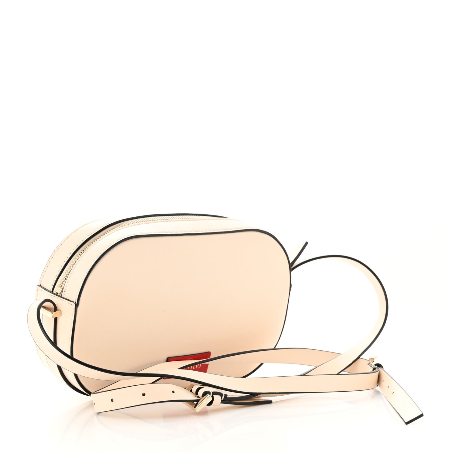 Calfskin VLogo Walk Crossbody White