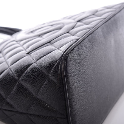 Chanel Caviar Quilted Medallion Tote Black 12 of 15