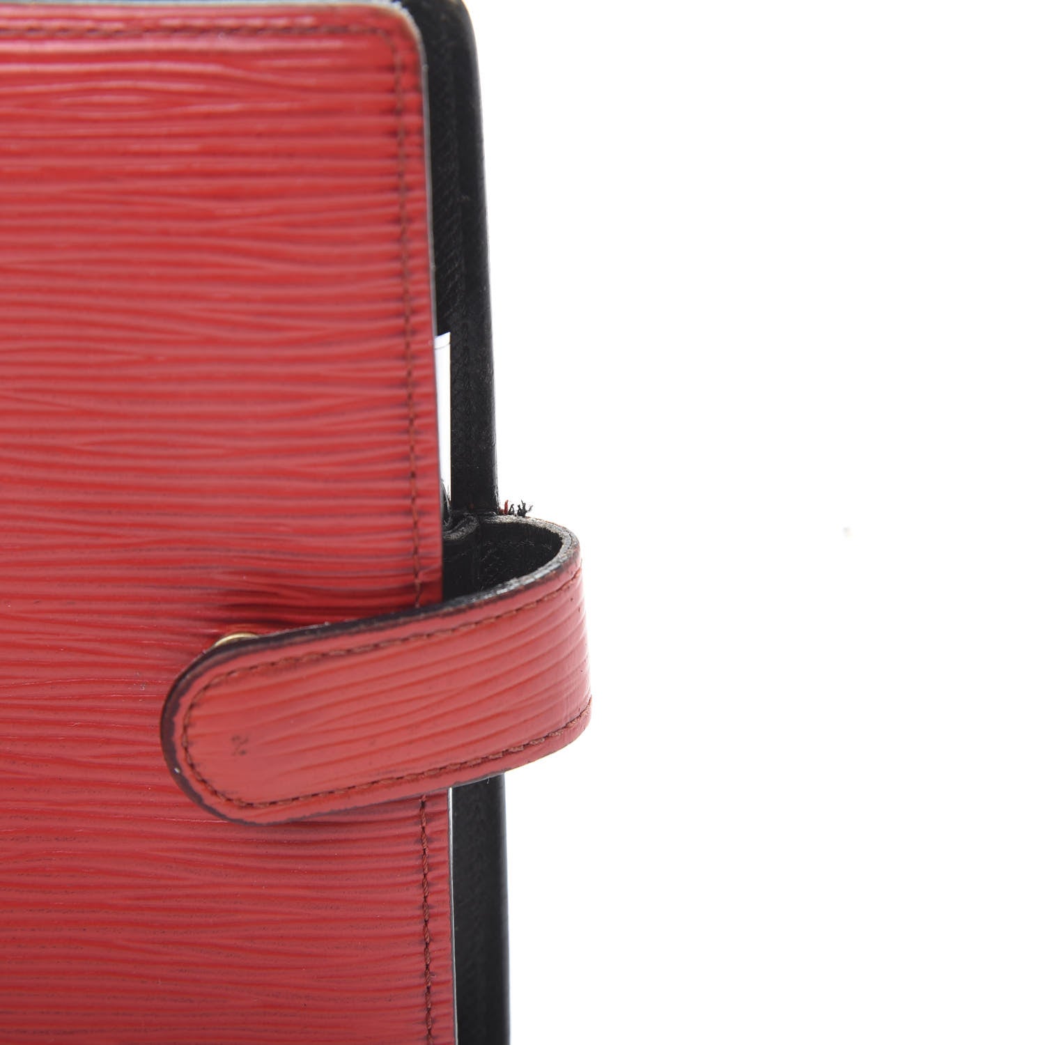 Louis Vuitton Epi Medium Ring Agenda Cover Rouge 13 of 13