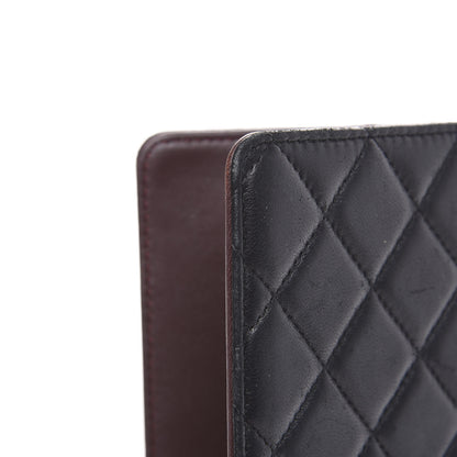 Chanel Lambskin Medium Agenda Cover Black 9 of 11