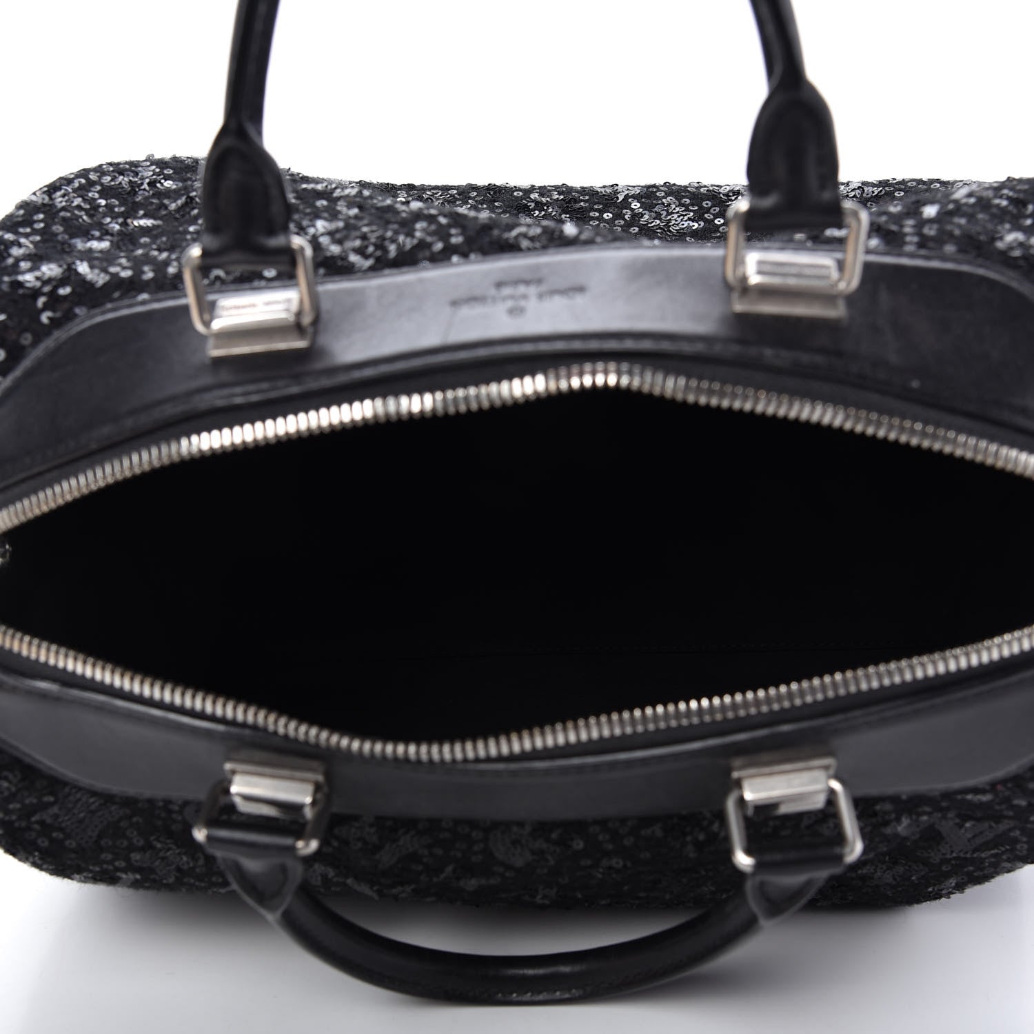 Louis Vuitton Sequin Monogram Sunshine Express Speedy Black 5 of 9