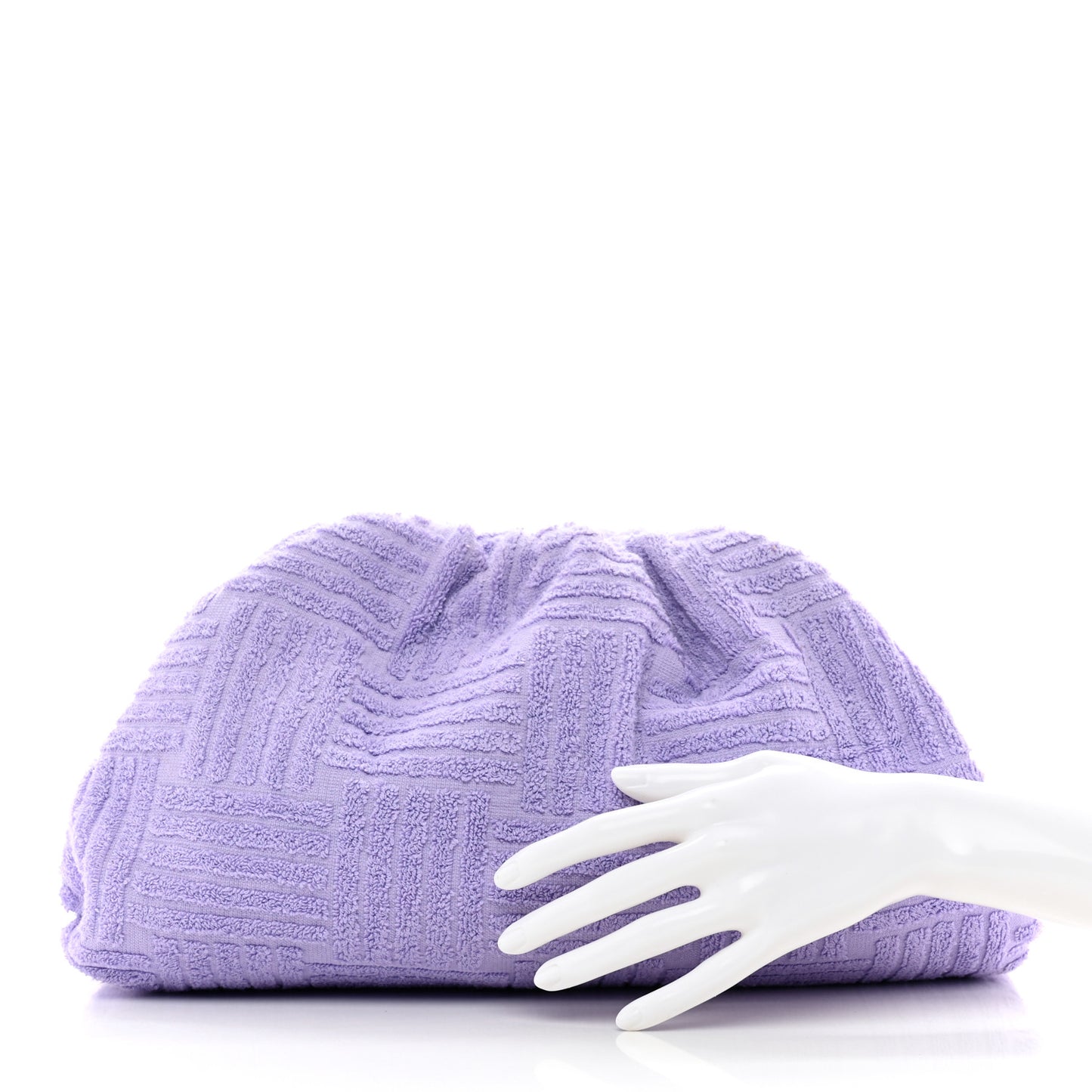 Sponge Fabric The Pouch Clutch Wisteria