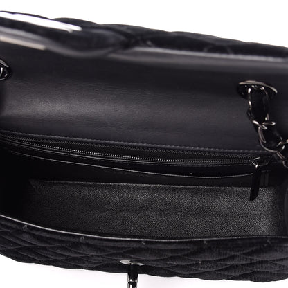 Chanel Velvet Quilted Mini Rectangular Flap So Black 5 of 10
