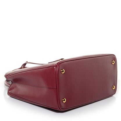 Prada Saffiano Lux Medium Tote Cherry 5 of 14