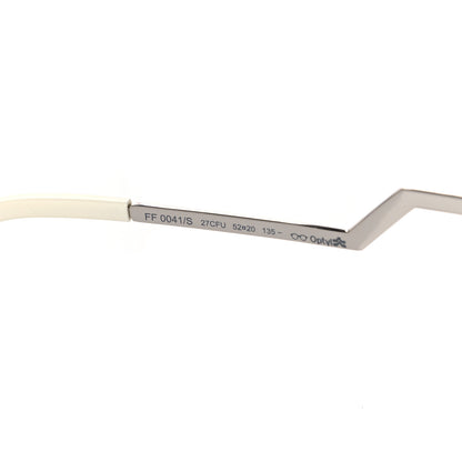 Fendi Iridia Cat Eye Sunglasses FF 0041/S Silver 9 of 12
