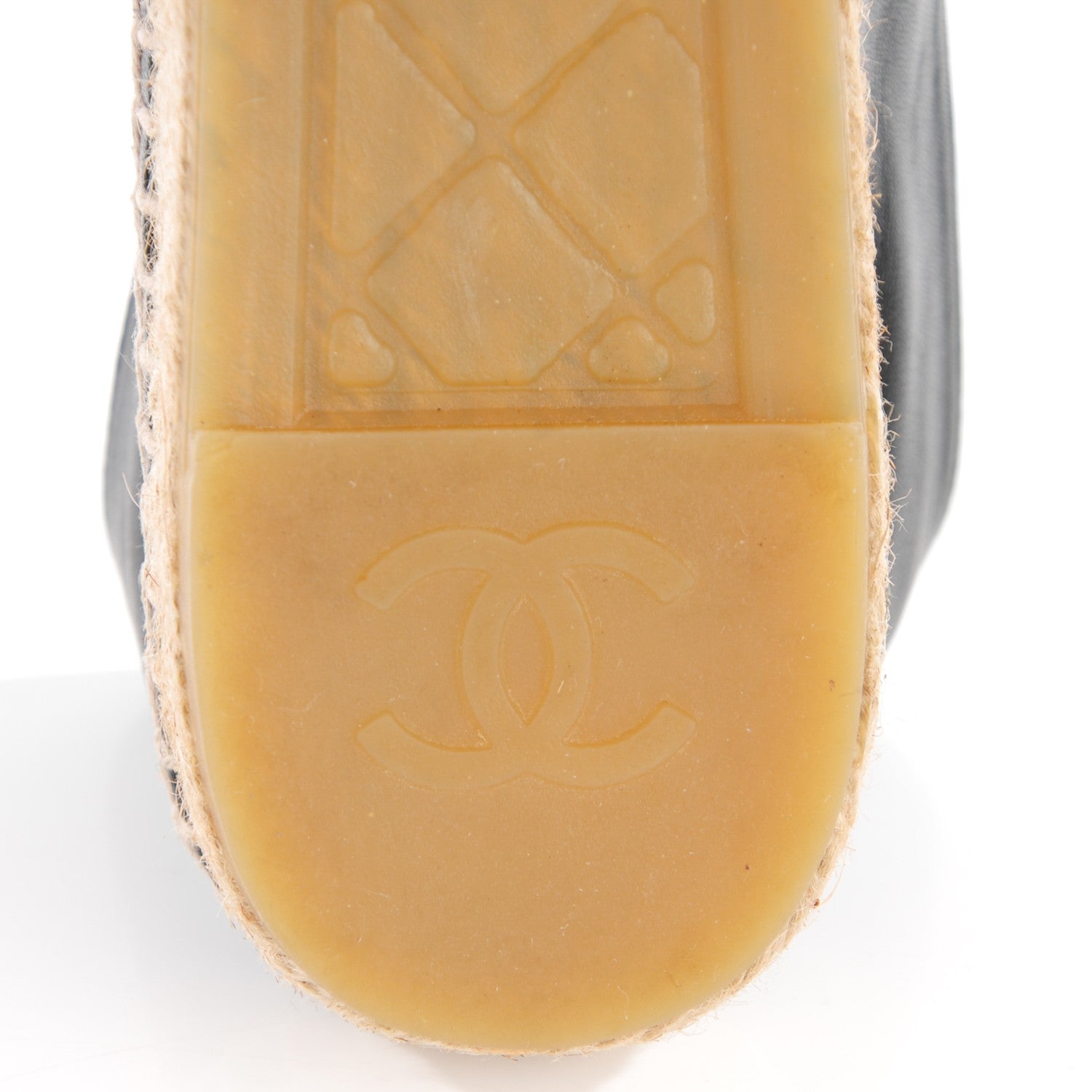 Chanel Lambskin CC Espadrilles 39 Black 11 of 11