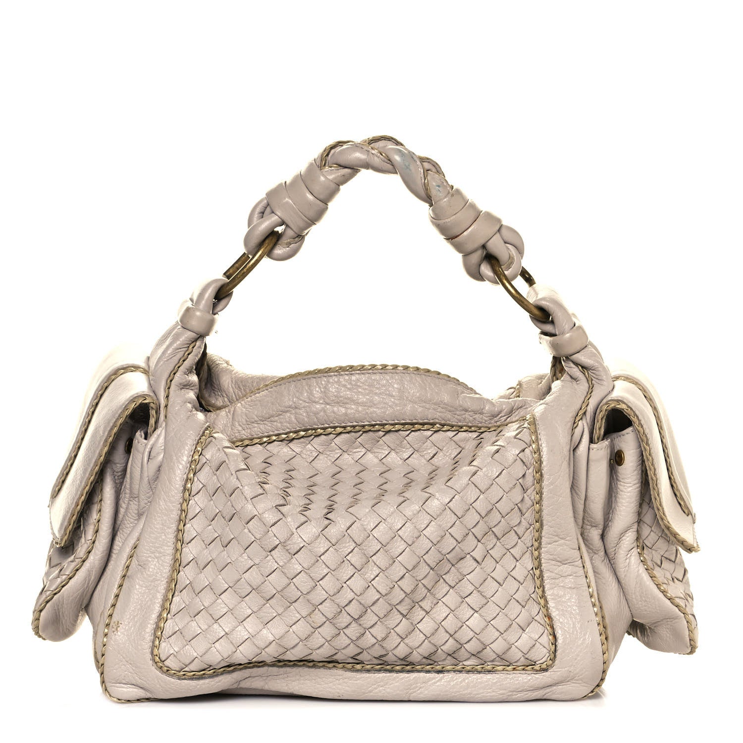 Bottega Veneta Nappa Intrecciato Cocker Hobo White 1 of 15