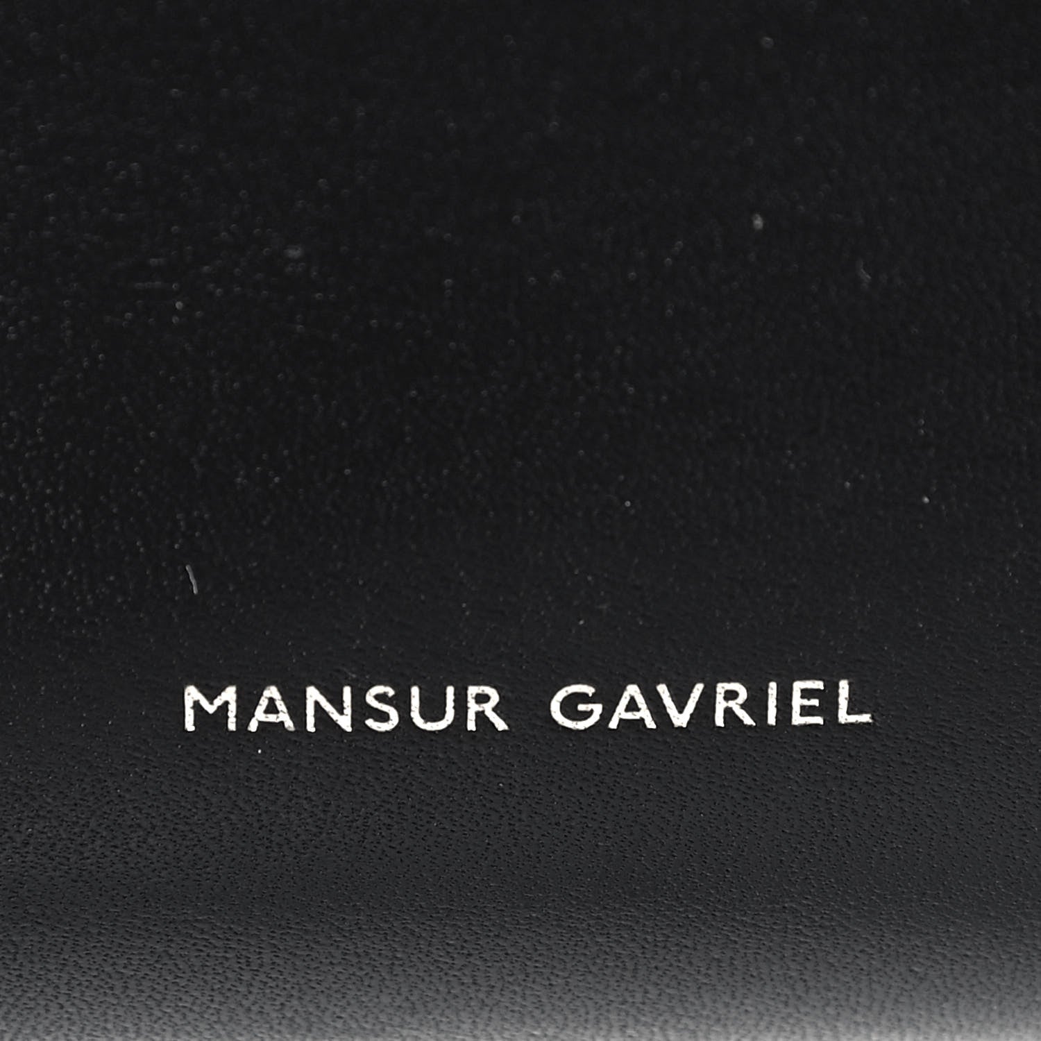 Mansur Gavriel Vegetable Tanned Calfskin Bucket Bag Black Royal 7 of 9