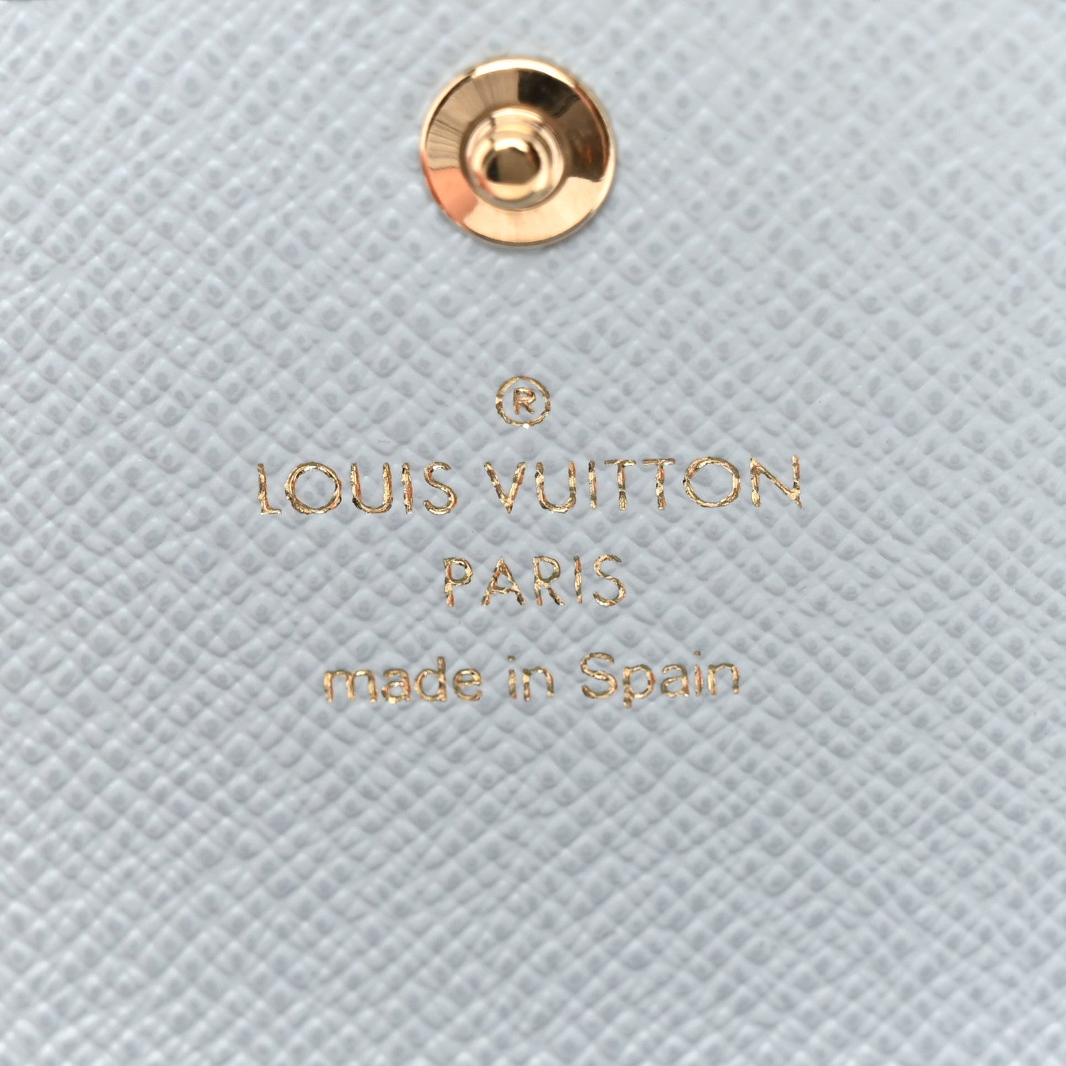 Louis Vuitton Monogram Rosalie Coin Purse Blue 6 of 7