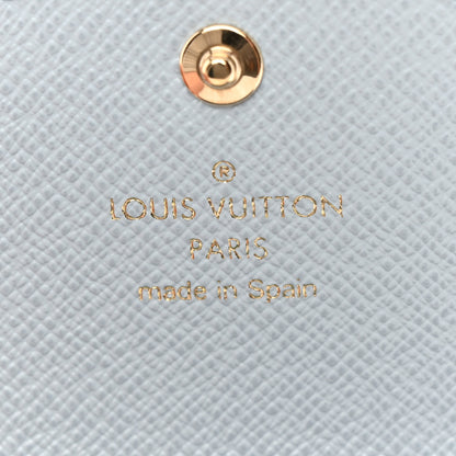 Louis Vuitton Monogram Rosalie Coin Purse Blue 6 of 7