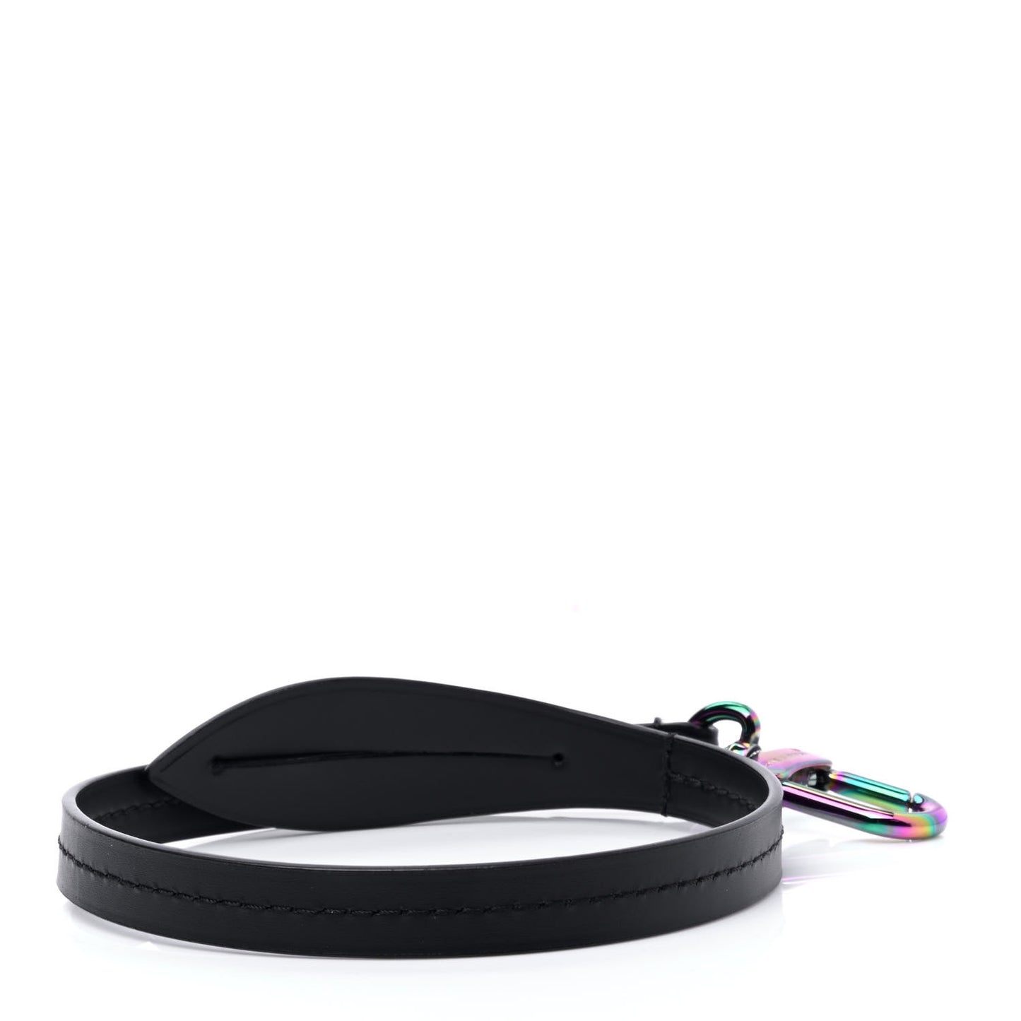 Calfskin Pochette Accessories Strap Black