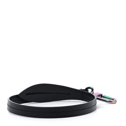 Louis Vuitton Calfskin Pochette Accessories Strap Black 2 of 5
