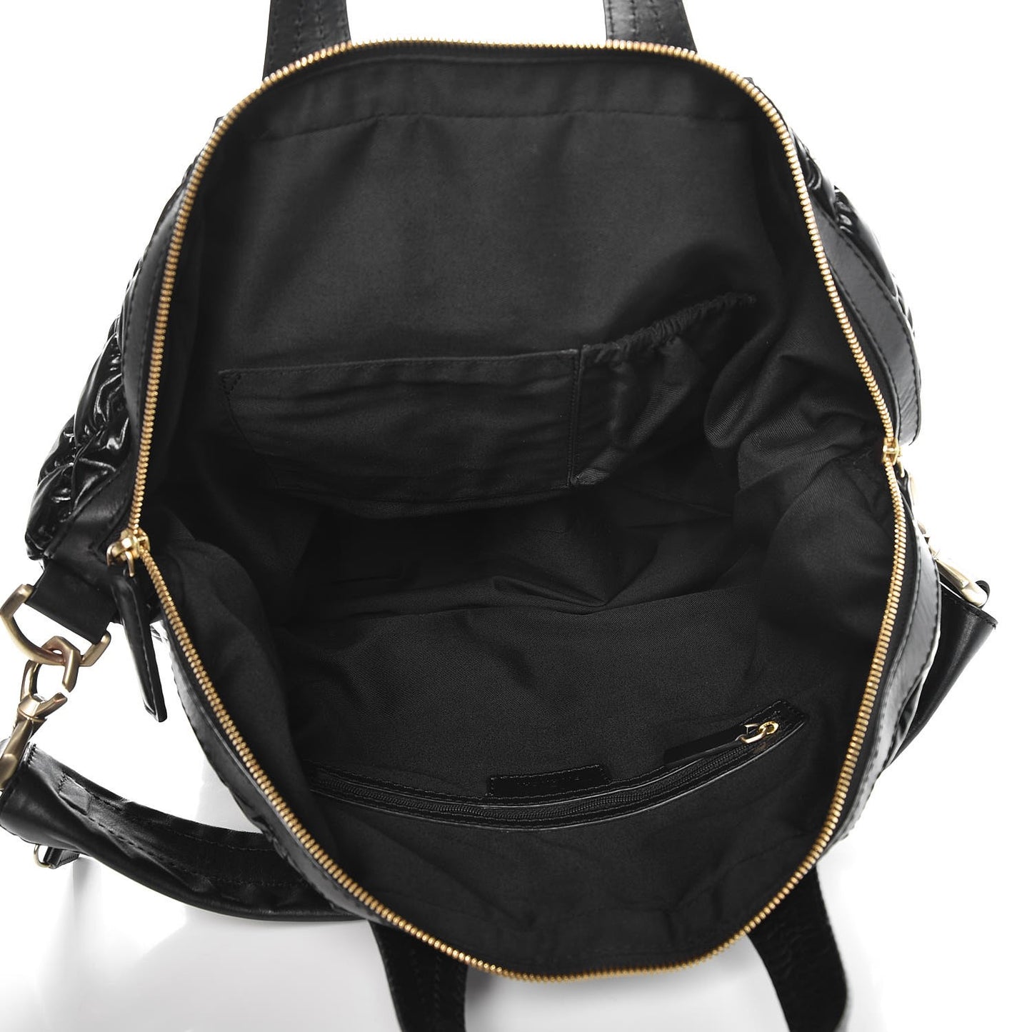 Patent Quilted Medium Nightingale Black