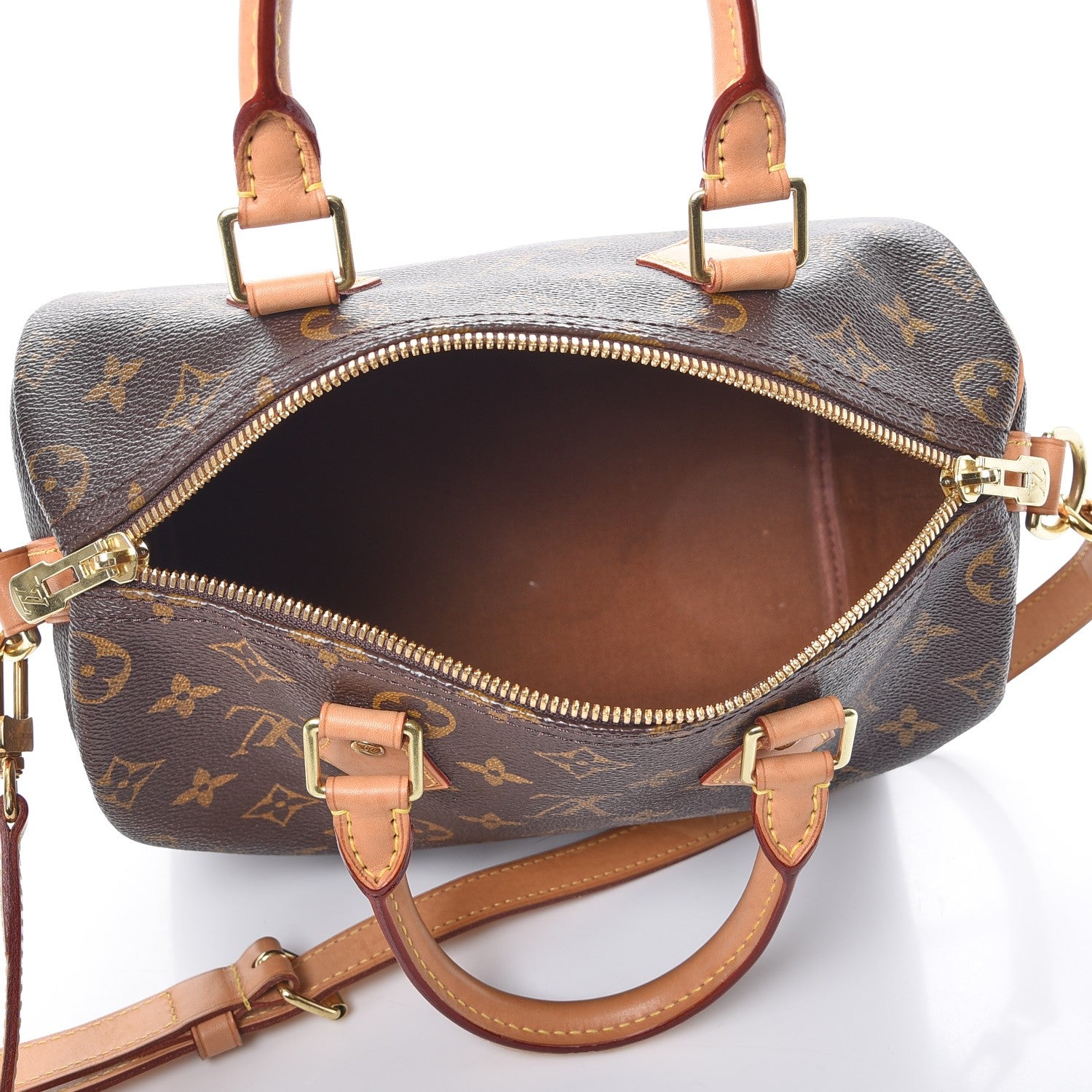 Louis Vuitton Monogram Speedy Bandouliere 25 5 of 12