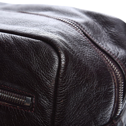 Chanel Deerskin Luxe Ligne Bowler Purple 17 of 23