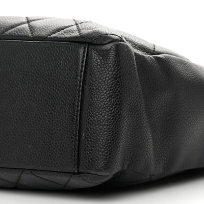 Chanel Caviar Quilted Petit Shopping Tote PST Black 11 of 15